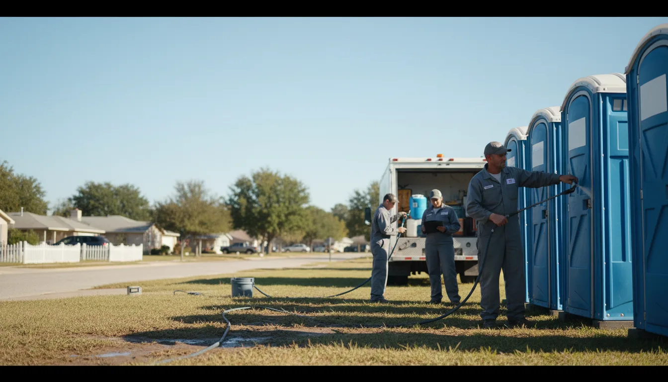 Long-Term Portable Toilet Rental in Davidson, OK near me